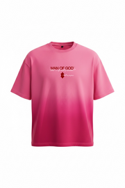 Creator Pink Sunfade Ombre Cropped Boxy Tee